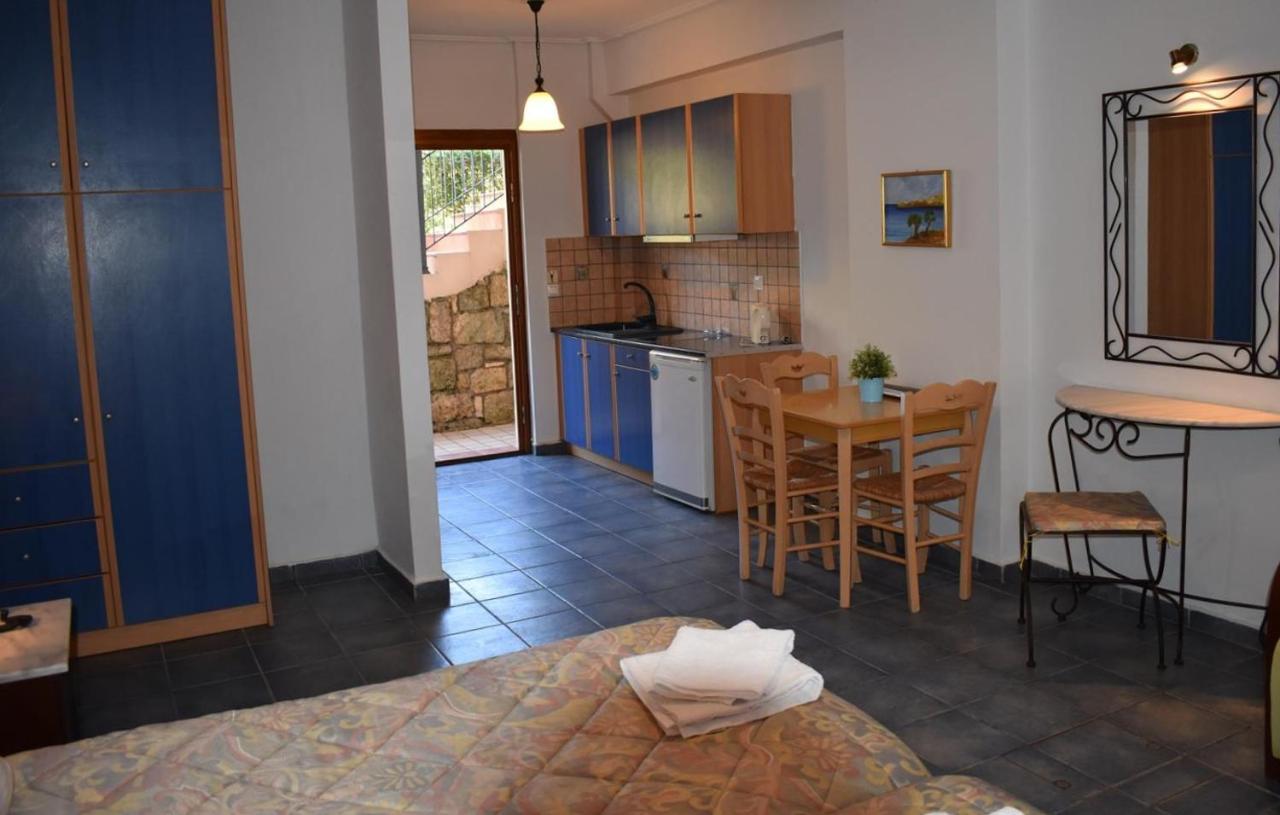 Melidron Hotel Skala  Bagian luar foto